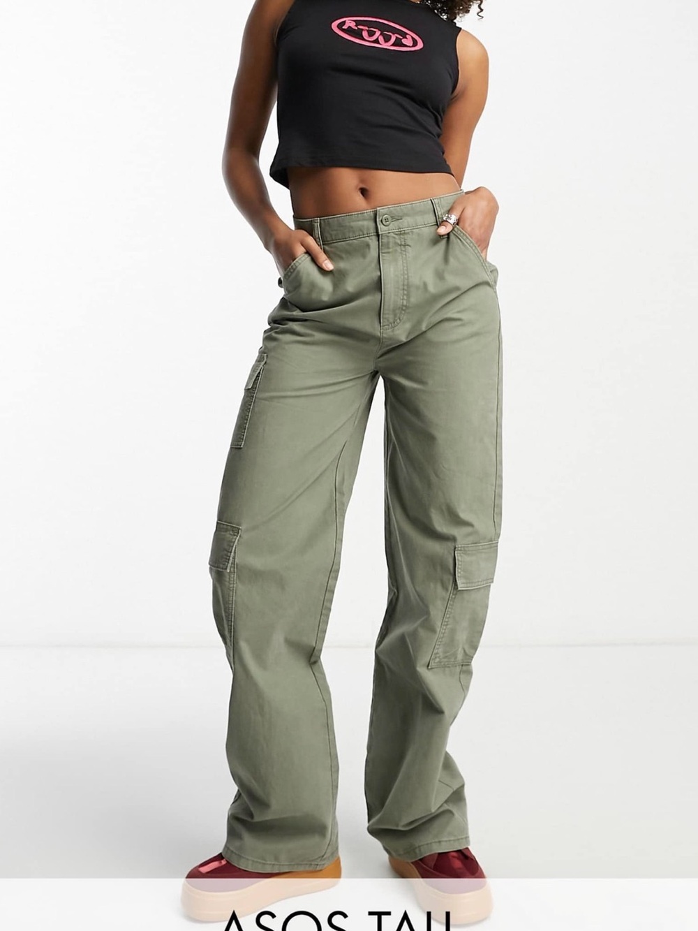 ASOS Olive Green Cargo Pants